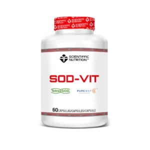 Scientiffic Nutrition SOD-VIT (TetraSOD + Vitamin C) 60caps
