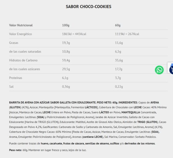 Scientiffic Nutrition Tasty ! Flap 60g - Imagen 4