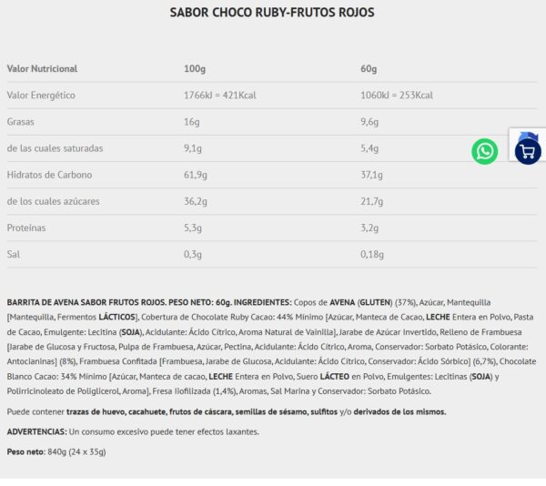 Scientiffic Nutrition Tasty ! Flap 60g - Imagen 6